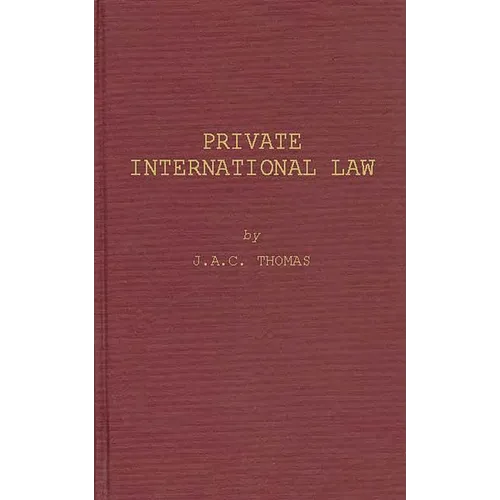 Private International Law.