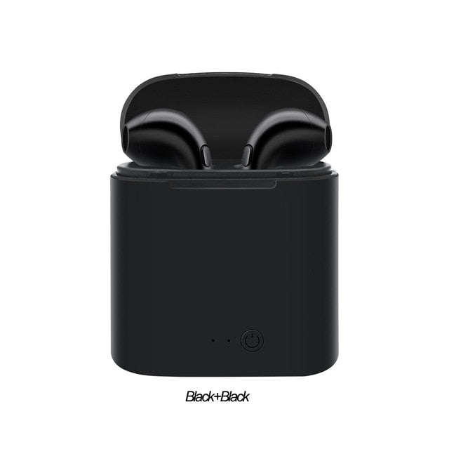 i7s TWS Mini Wireless Bluetooth Earphone Stereo Earbud Headset With Charging Box Mic For Iphone Xiaomi All Smart Phone air pods eprolo