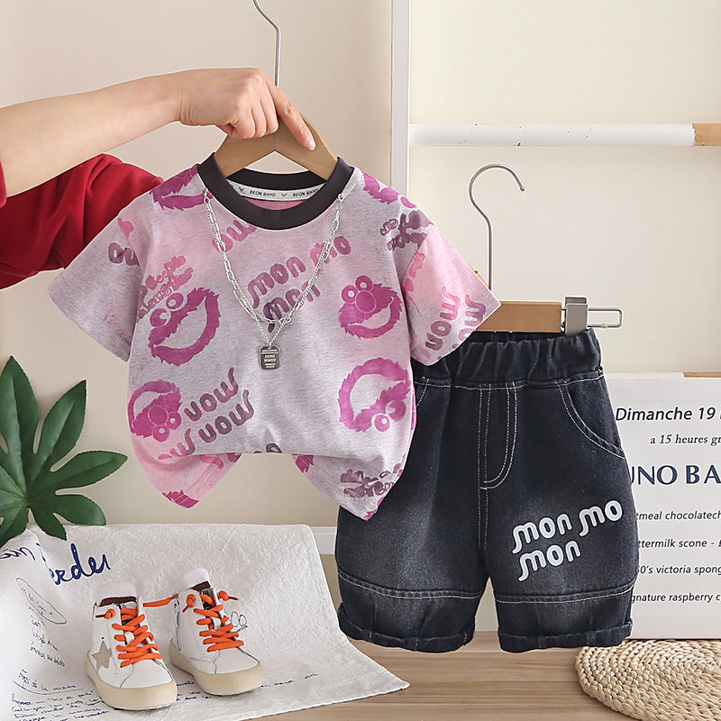 Summer casual clothes shorts two-piece set eprolo