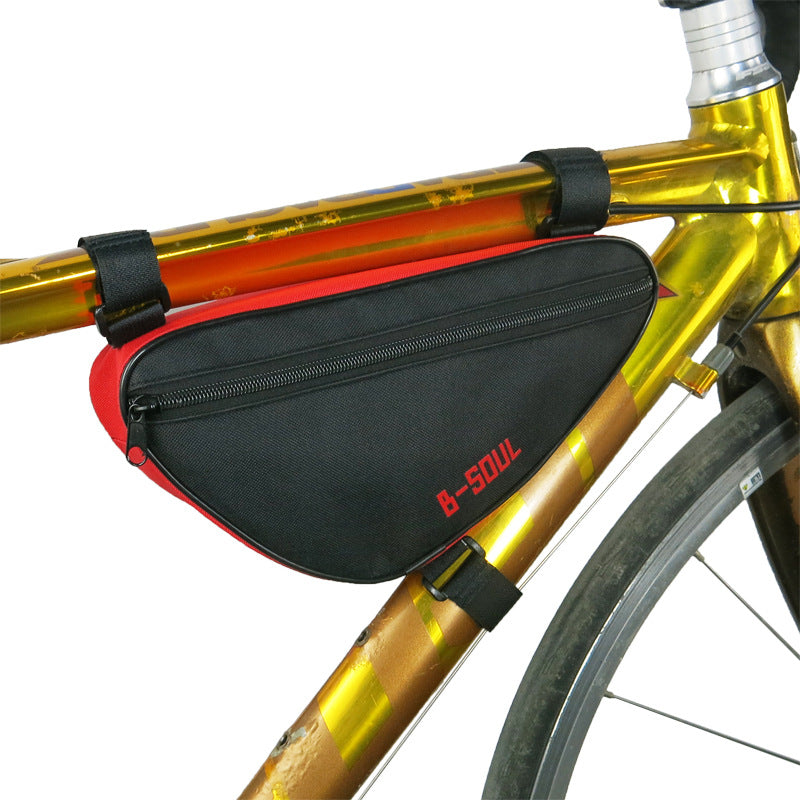 B-SOUL Mountain Bike Bag Bicycle Bag Saddle Triangle Bag Car Beam Bag Tool Bag Bicycle Equipment eprolo