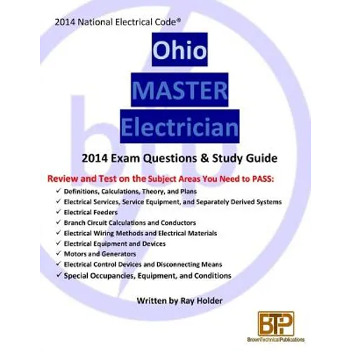 Ohio 2014 Master Electrician Study Guide