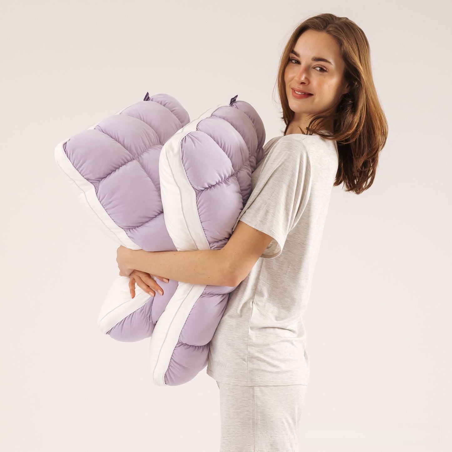 Cloud-shaped Puff Pillow, Pineapple-shaped Pillow, Home-use Single-person High-resilience Fluffy Pillow Core, Cervical-support Pillow annizon.com
