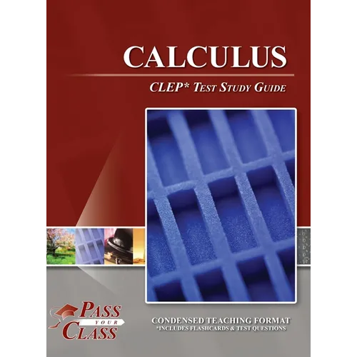 Calculus CLEP Test Study Guide