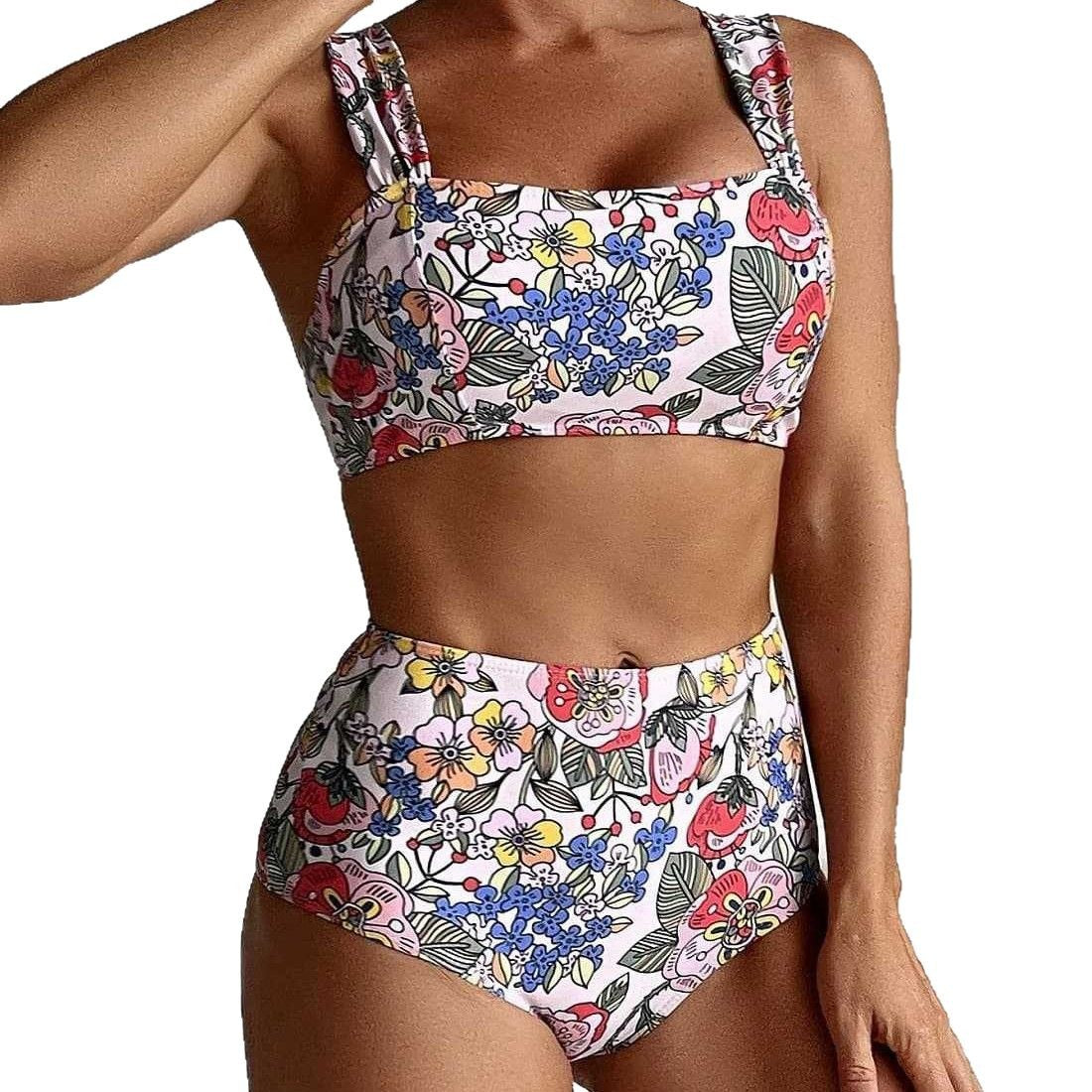 Printed split swimsuit eprolo
