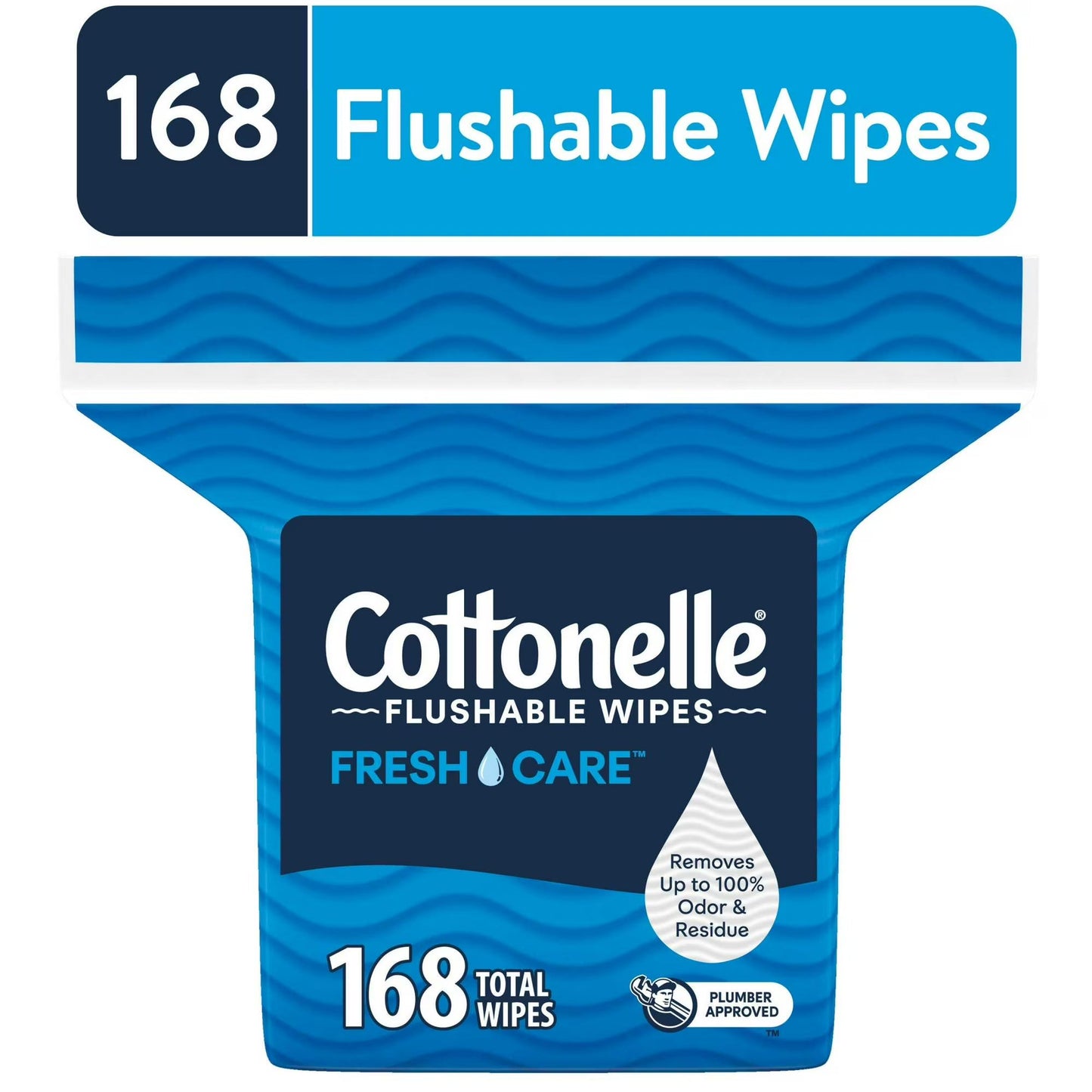 Cottonelle Fresh Care Flushable Wipes Refill 168ct Pasteur Pharmacy