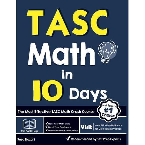 TASC Math in 10 Days: The Most Effective TASC Math Crash Course