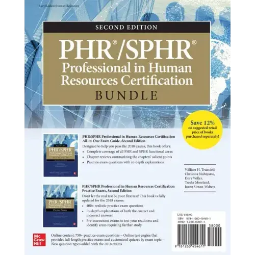 Phr/Sphr Professional in Human Resources Certification All-In-One Exam Guide, Second Edition