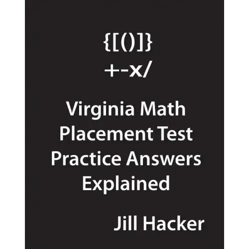 Virginia Math Placement Test Practice Answers Explained