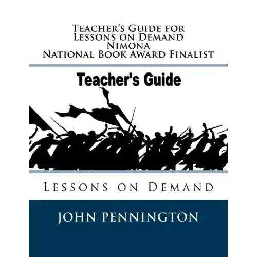 Teacher's Guide for Lessons on Demand Nimona National Book Award Finalist: Lessons on Demand