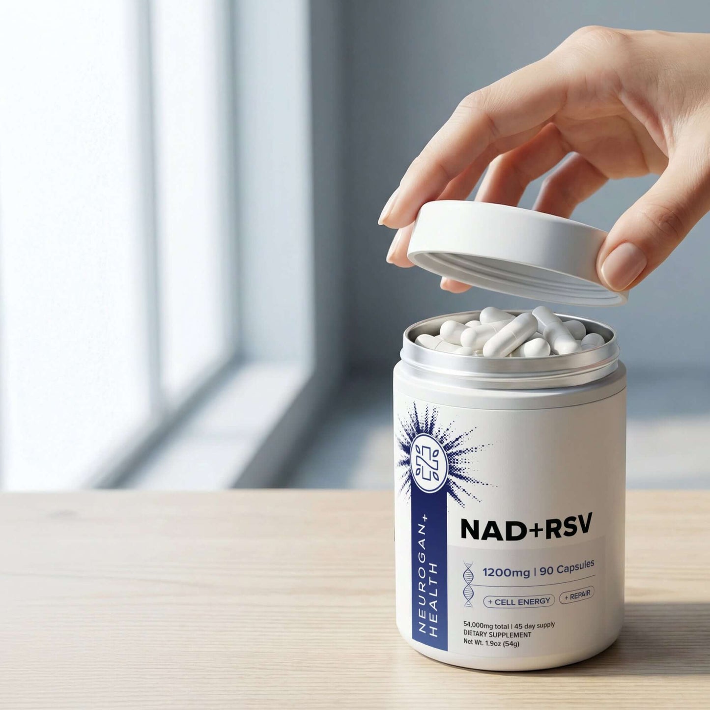 NAD + Resveratrol Capsules Neurogan Health