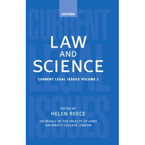Law and Science: Current Legal Issues 1998 Volume 1