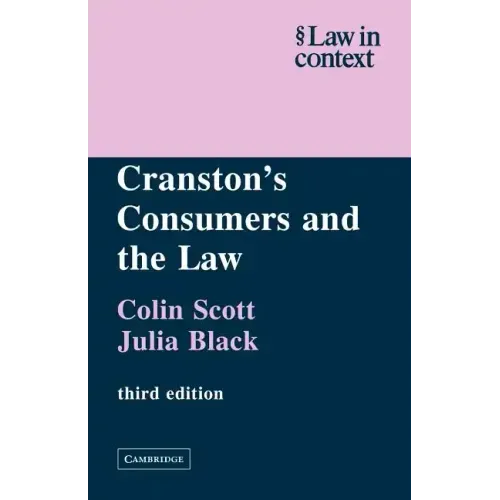 Cranston's Consumers and the Law