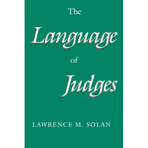 The Language of Judges