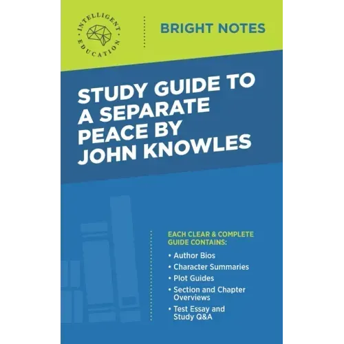 Study Guide to A Separate Peace by John Knowles