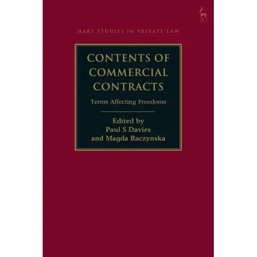 Contents of Commercial Contracts: Terms Affecting Freedoms