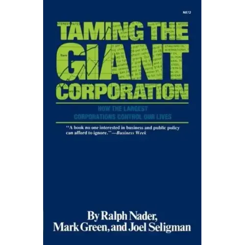 Taming the Giant Corporation