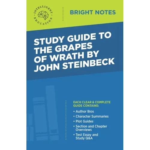 Study Guide to The Grapes of Wrath by John Steinbeck