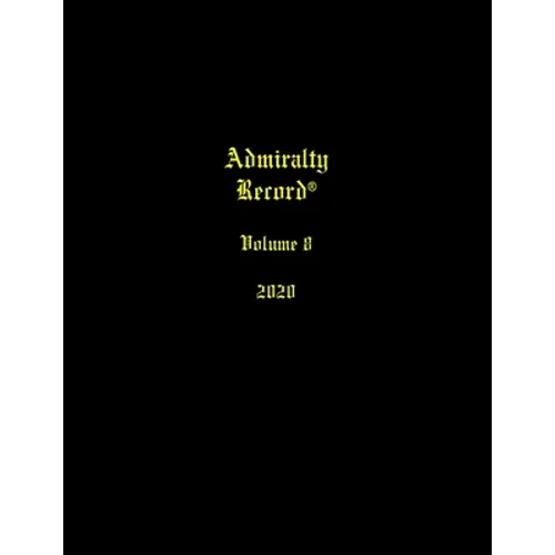Admiralty Record(R) Volume 8 (2020)