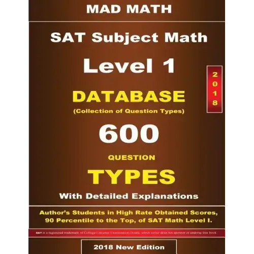 2018 SAT Subject Math Level I Database