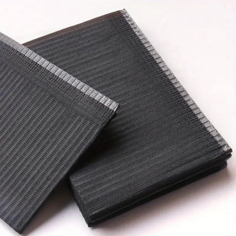 20/50/125PCS Black Tattoo Tabletop Cover Disposable Bed Sheet Fabric Waterproof Stain Resistant Cleaning Table Mat annizon.com