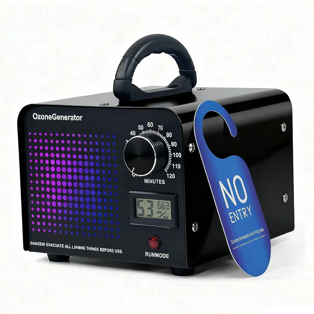 Ozone Generator 60000mg/h High Capacity Ozone Machines for Home and Commercial Use Car Basement Offices Smoke and Pet Room