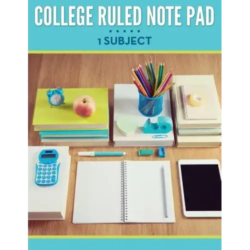 College Ruled Note Pad - 1 Subject