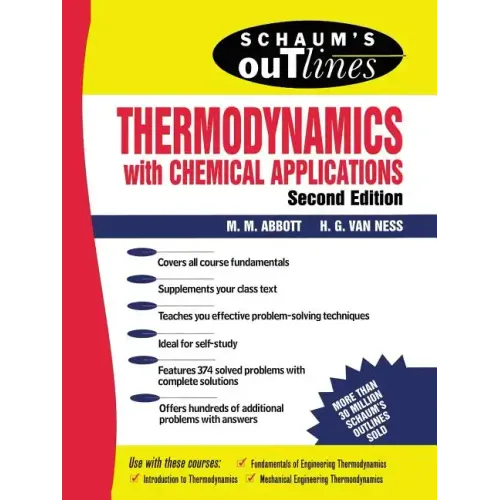 Schaum's Outline of Thermodynamics with Chemical Applications