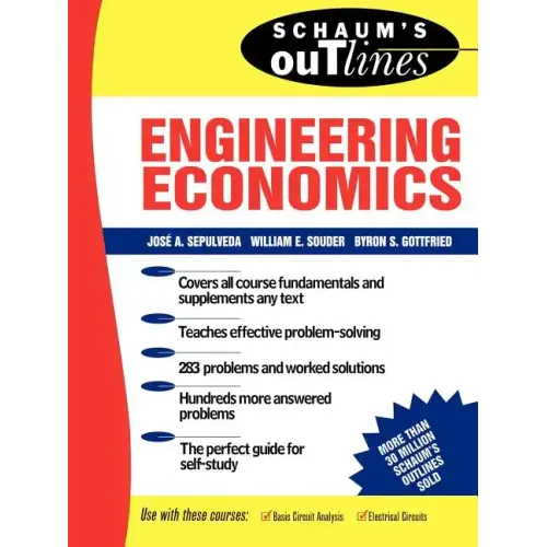 Schaum's Outline of Theory and Problems of Engineering Economics - Paperback
