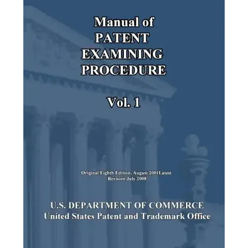 Manual of Patent Examining Procedure (Vol.1)