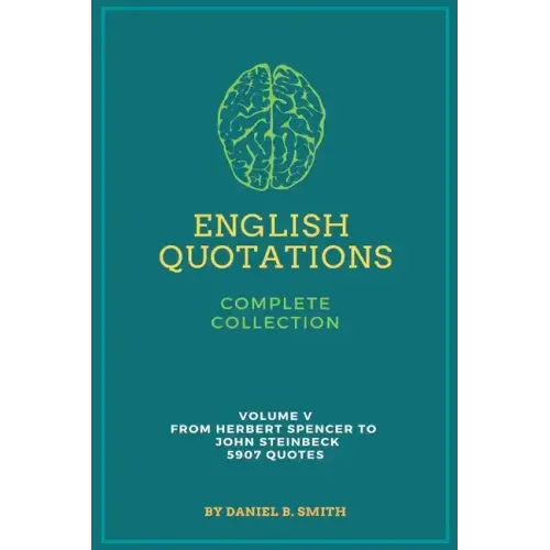 English Quotations Complete Collection: Volume V