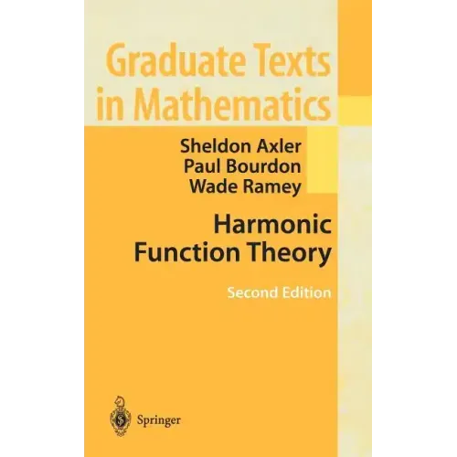 Harmonic Function Theory
