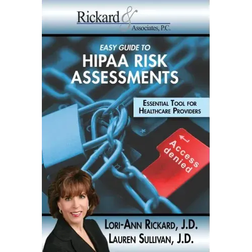 Easy Guide To HIPPA Risk Assessments: Essential Tool For Healthcare Providers - Paperback