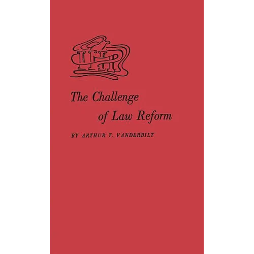 The Challenge of Law Reform