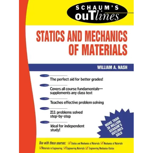 Schaum's Outline of Statics and Mechanics of Materials - Paperback