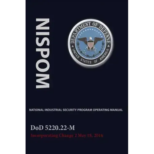 National Industrial Security Program Operating Manual (Nispom) - Paperback