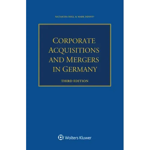 Corporate Acquisitions and Mergers in Germany