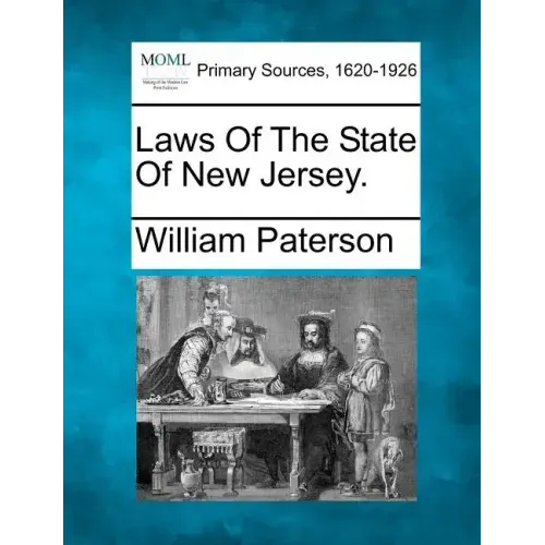 Laws Of The State Of New Jersey.