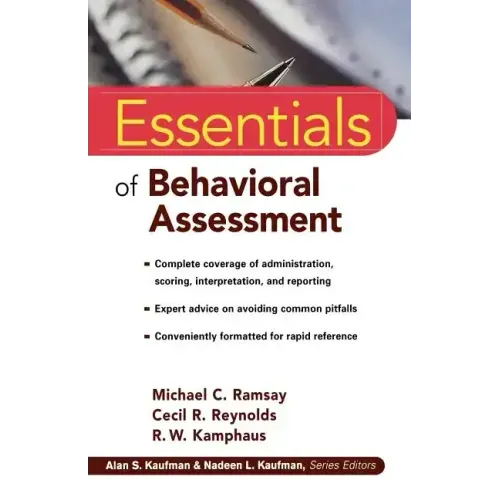 Essentials of Behavioral Assessment