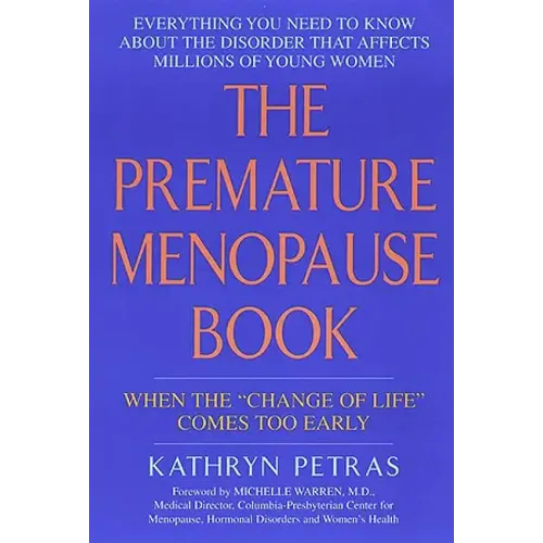 Premature Menopause Book