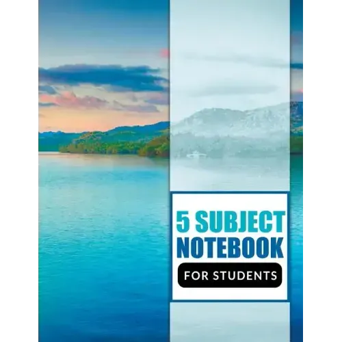 5 Subject Notebook For Students - Paperback