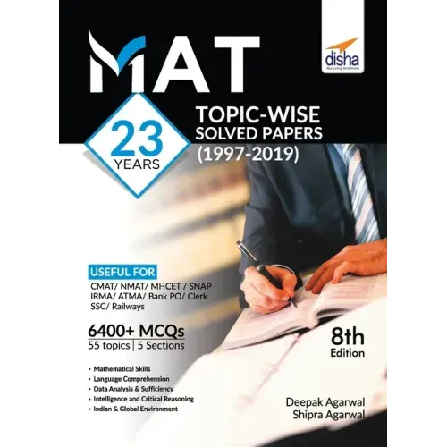 MAT 23 years Topic-wise Solved Papers (1997-2019) 8th Edition