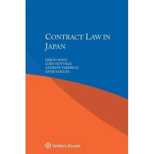 Contract Law in Japan
