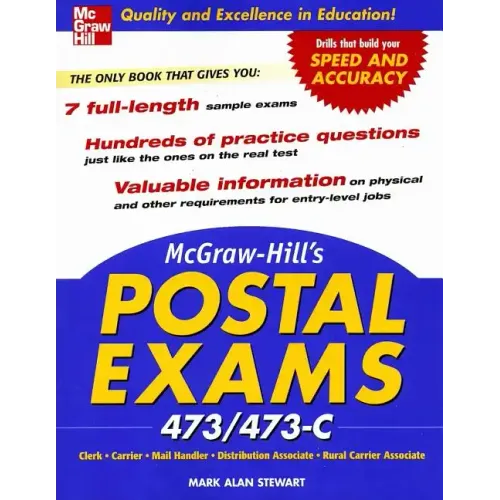 McGraw-Hill's Postal Exams 473/473c - Paperback