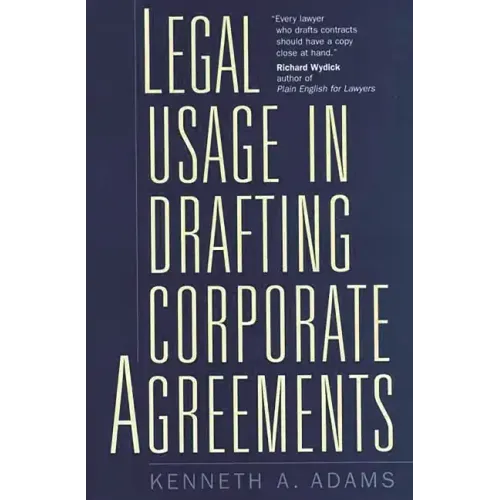Legal Usage in Drafting Corporate Agreements
