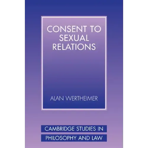 Consent to Sexual Relations