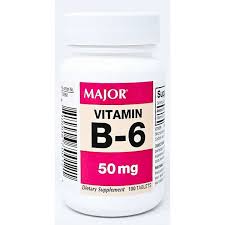 Major Vitamin B-6 50 Mg Tablet Pasteur Pharmacy