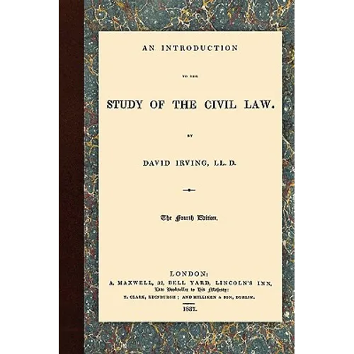 An Introduction to the Study of the Civil Law