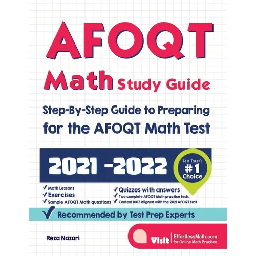 AFOQT Math Study Guide: Step-By-Step Guide to Preparing for the AFOQT Math Test