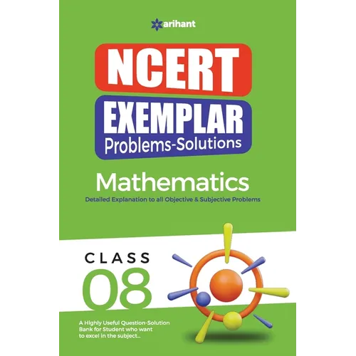 NCERT Exemplar Problems-Solutions Mathematics class 8th - Paperback