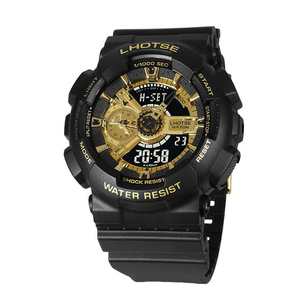 Lhotse Students Outdoor Waterproof Sports Electronic Watches Men's Youth Trend Guangzhou Foreign Trade One Generation